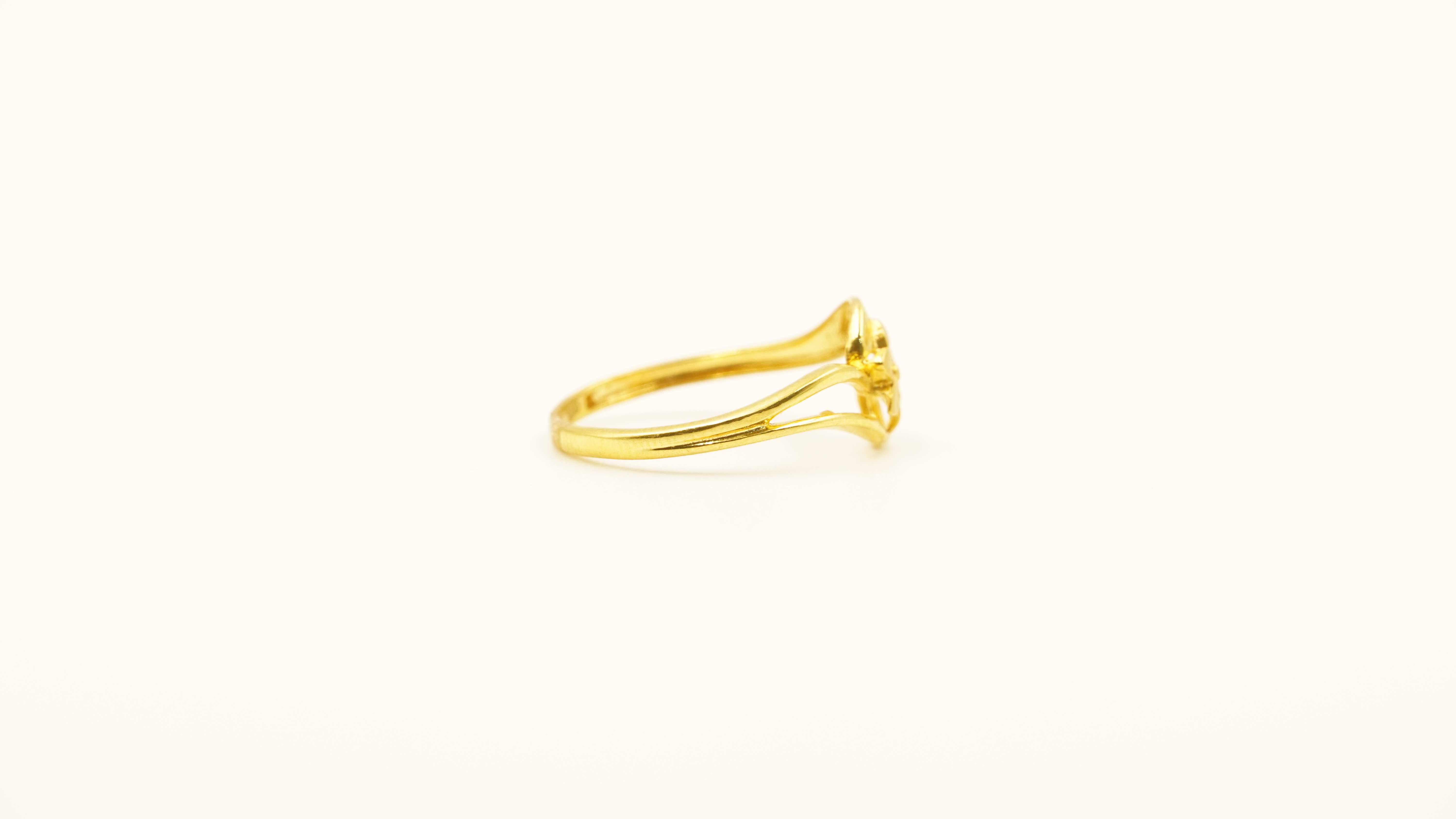 Swarnika Ladies Gold Ring 2 