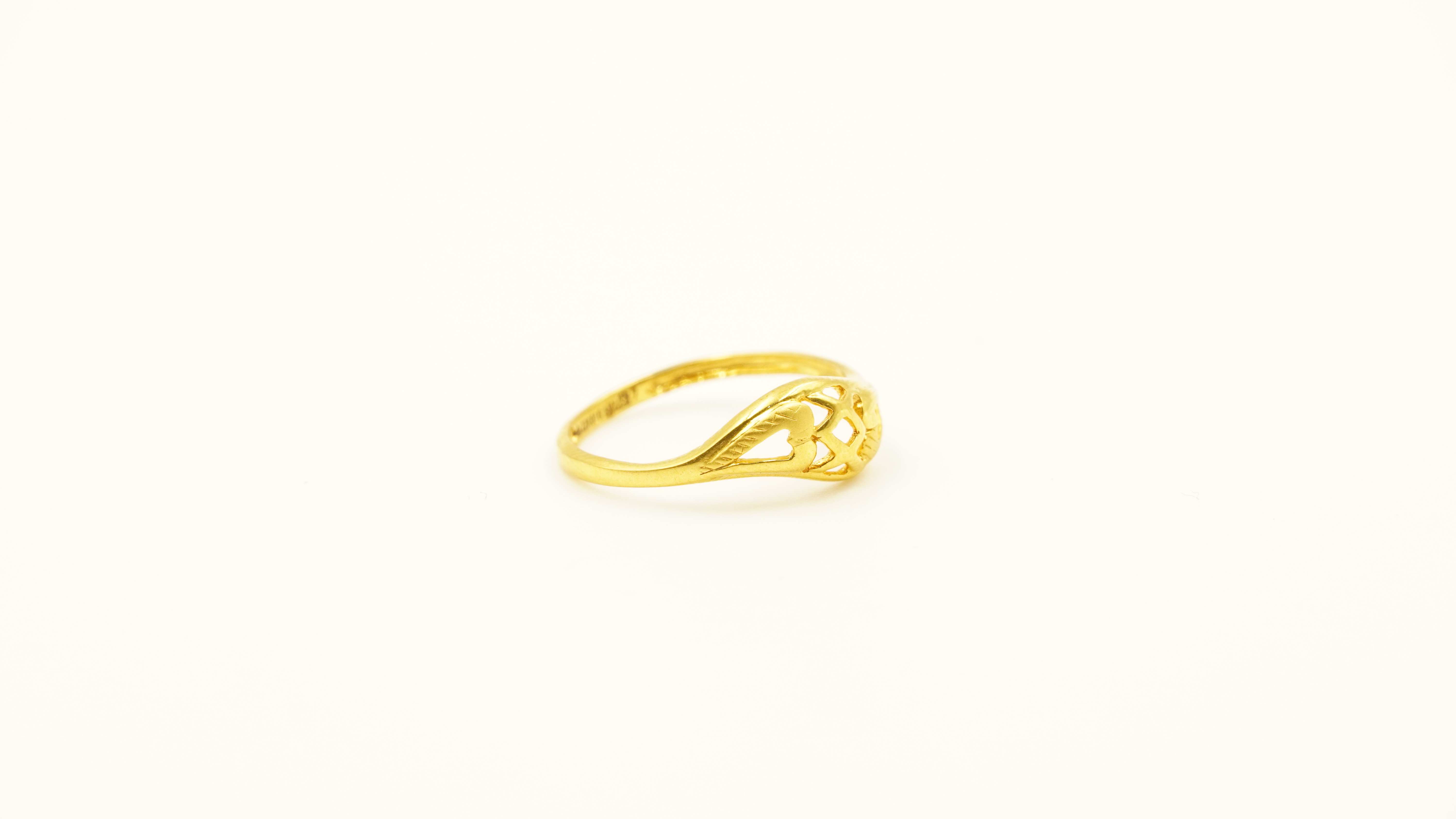 Swarnika Ladies Gold Ring 2 
