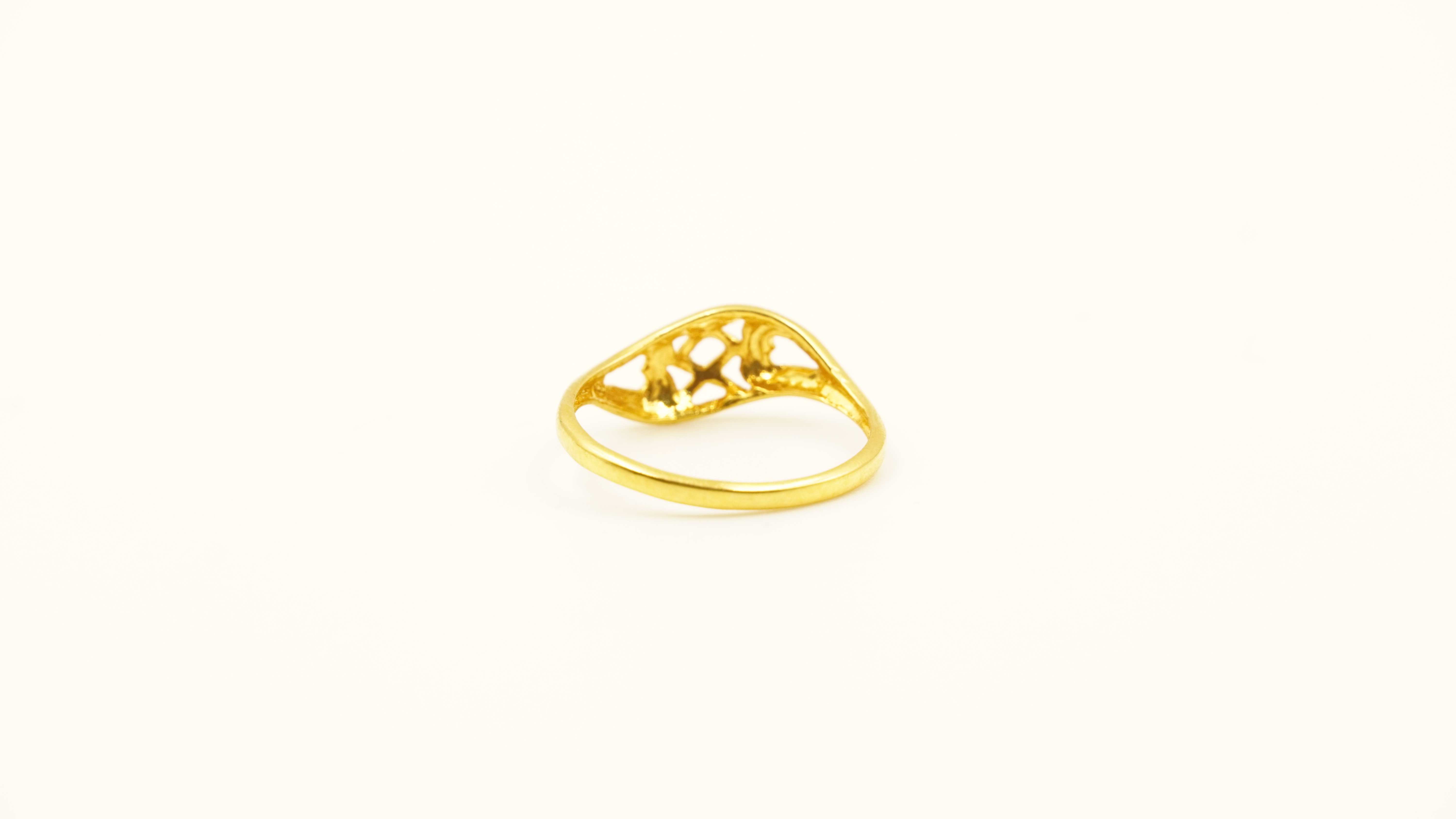 Swarnika Ladies Gold Ring 4 
