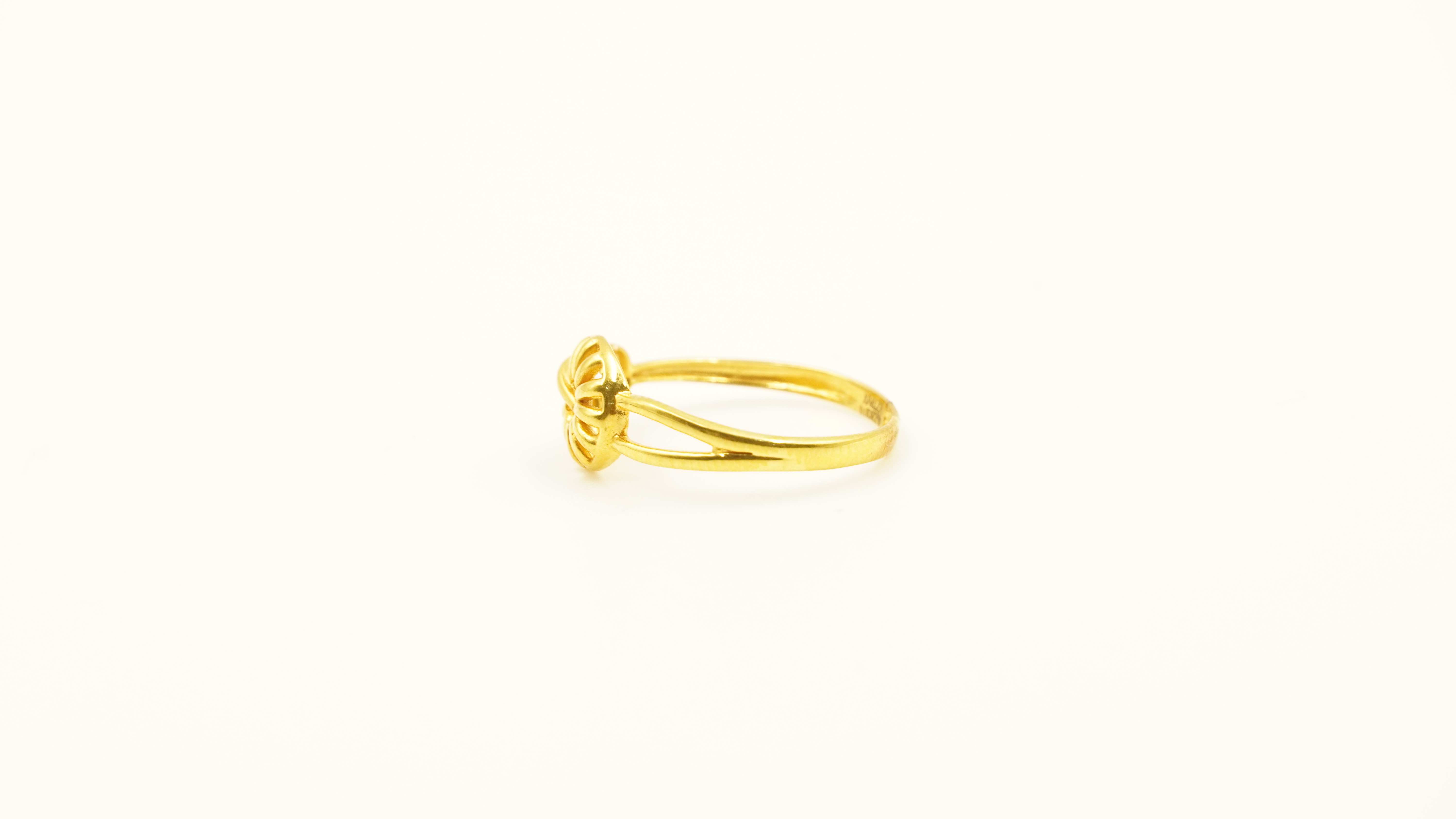 Swarnika Ladies Gold Ring 4 