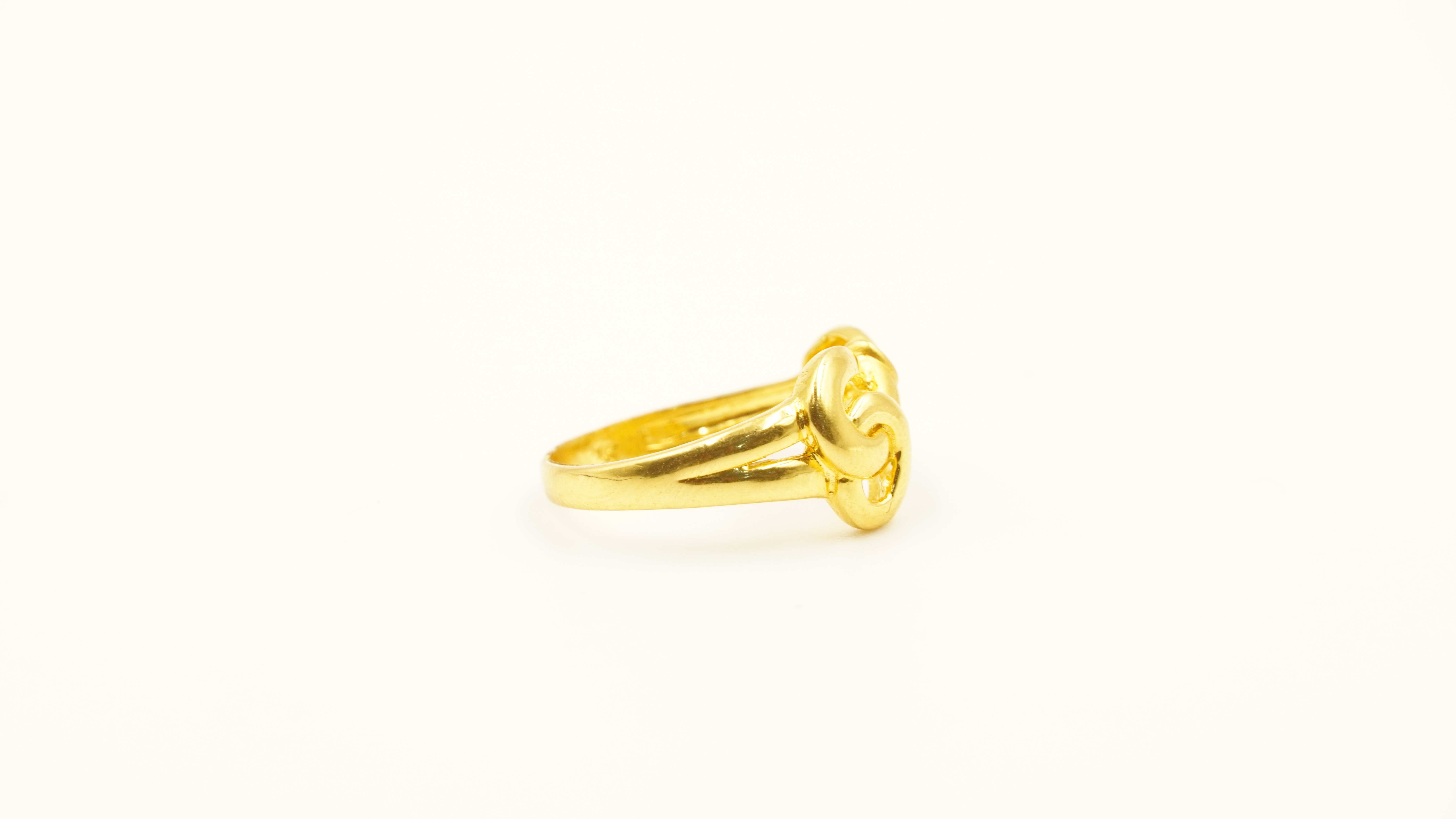 Swarnika Ladies Gold Ring 2 
