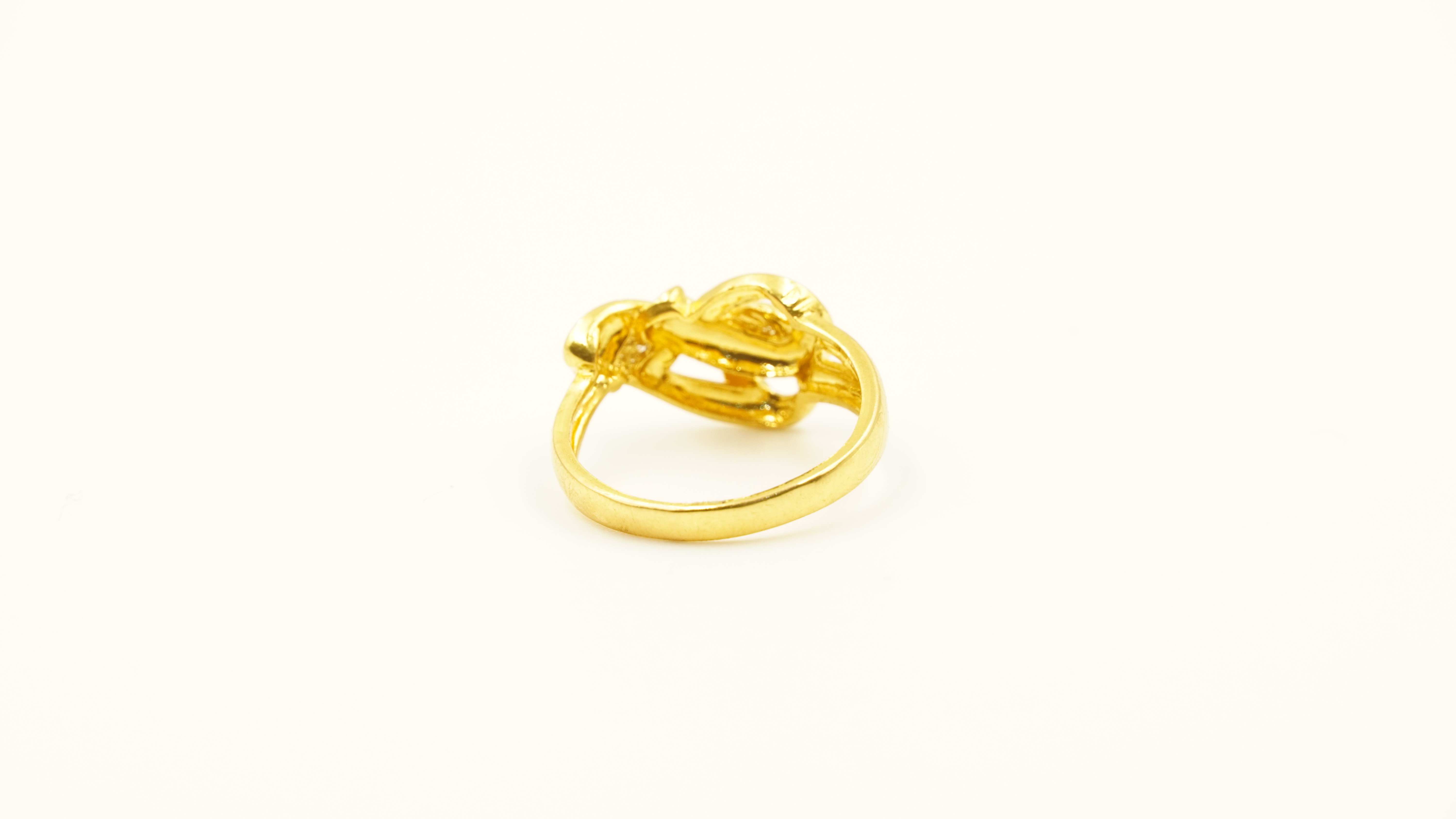 Swarnika Ladies Gold Ring 3 